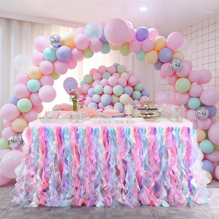 Rainbow Color Tulle Tutu Tablecloth for Kids Birthday Decoration Wedding Table Tutu Skirt Decorations Baby Shower Favor Tables1
Rainbow Color Tulle Tutu Tablecloth for Kids Birthday Decoration Wedding Table Tutu Skirt Decorations Baby Shower Favor Tables1