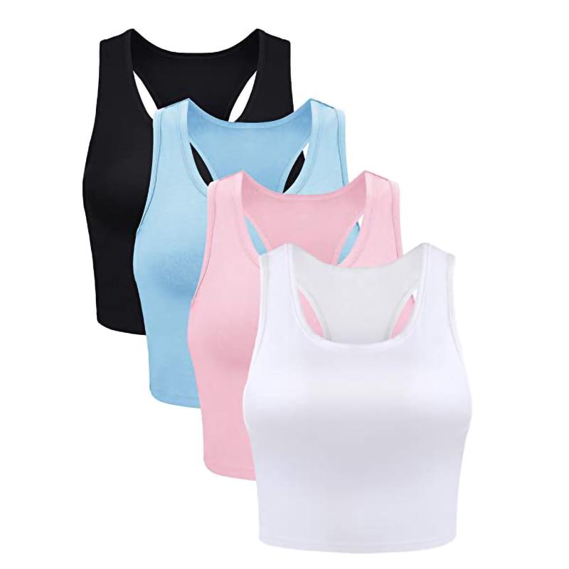 4 Pieces Basic Sports Bra Gym Jogging Running Sports Top Women Yoga Push Up Underwear Chest Pad Fitness Sport Bra New, Lavender
4 Pieces Basic Sports Bra Gym Jogging Running Sports Top Women Yoga Push Up Underwear Chest Pad Fitness Sport Bra New, Lavender