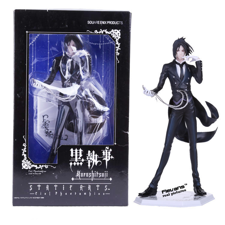 Anime Black Butler Sebastian Michaelis PVC Action Figure Collectible Model Toy 24cm T200118, Khaki
Anime Black Butler Sebastian Michaelis PVC Action Figure Collectible Model Toy 24cm T200118, Khaki