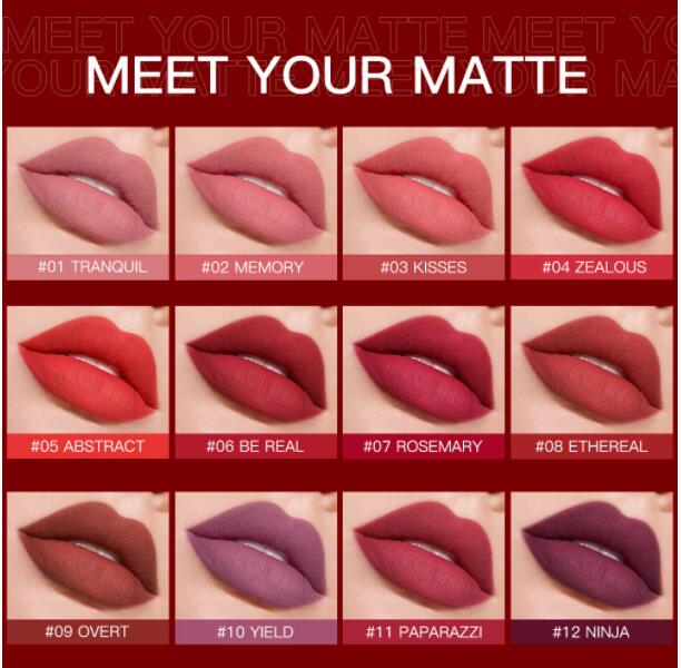 Nude Lipstick Matte Makeup Waterproof Red Lips Long Lasting Velvet Batom Make Up 12 Colors Cosmetics Wholesale, Color
Nude Lipstick Matte Makeup Waterproof Red Lips Long Lasting Velvet Batom Make Up 12 Colors Cosmetics Wholesale, Color