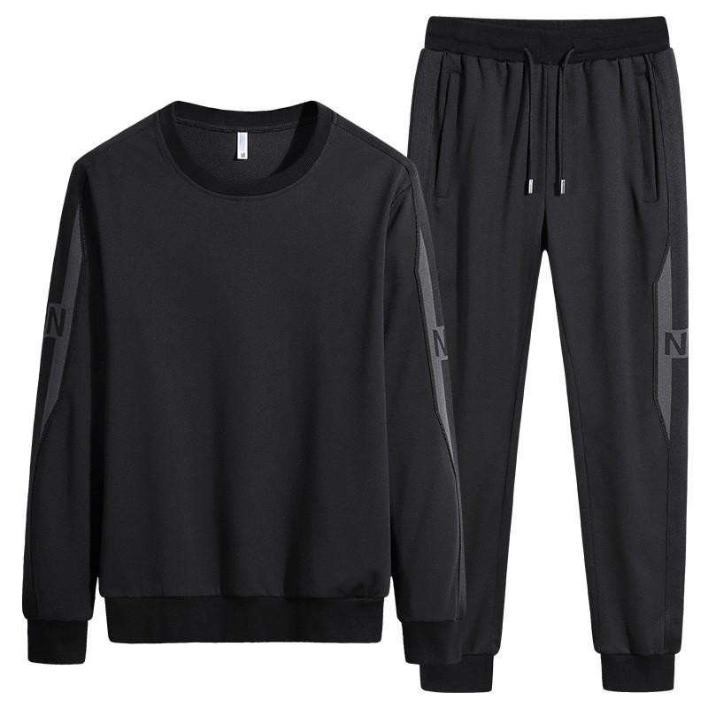 Men'S Sportswear Suit Spring Autumn Jogging Sports Sets Young Male Student Fashion Tracksuit Sweatshirt + Pants Plus Size 7XL, Black
Men'S Sportswear Suit Spring Autumn Jogging Sports Sets Young Male Student Fashion Tracksuit Sweatshirt + Pants Plus Size 7XL, Black