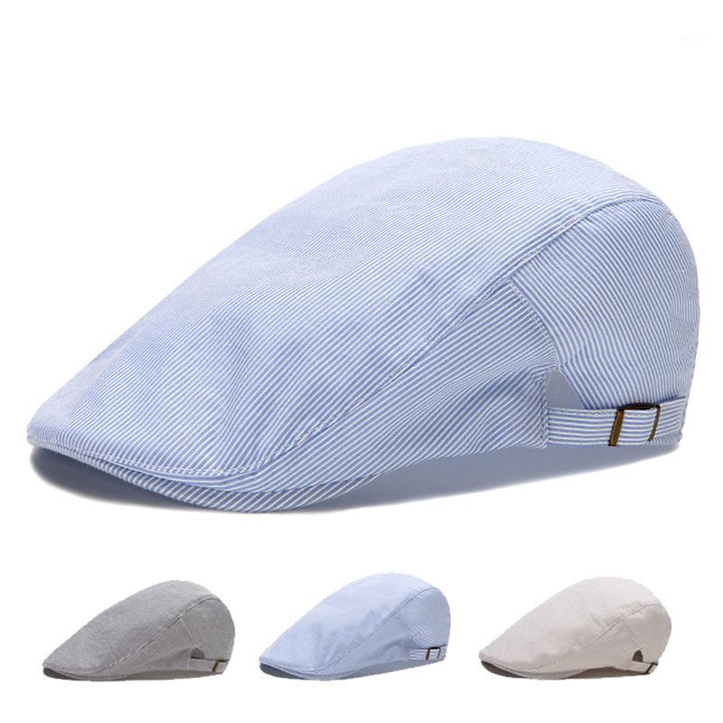 Striped duck tongue hat spring and autumn literature and art beret middle-aged outing advance hat painter tide1
Striped duck tongue hat spring and autumn literature and art beret middle-aged outing advance hat painter tide1