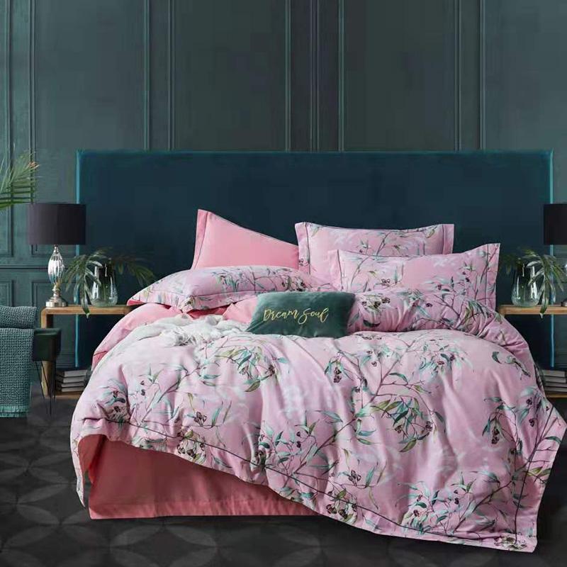 Modern Style AB Pure Cotton Crystal Velvet 4pcs Duvet Cover Bed Sheet Pillowcases Printing Flowers More Color Queen King Soft
Modern Style AB Pure Cotton Crystal Velvet 4pcs Duvet Cover Bed Sheet Pillowcases Printing Flowers More Color Queen King Soft