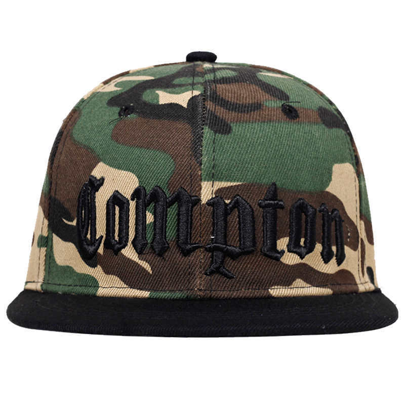 Wholesale 2019 new COMPTON embroidery Baseball Cap Hip Hop caps flat fashion sport Hat For Unisex Adjustable dad hats T200116