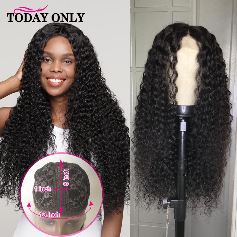 Kinky Curly T-Lace Part Wig Middle Part Lace Black Wig Pre Plucked Wigs For Black Women Brazilian Human Hair Glueless Remy, 13x6x1 wig
Kinky Curly T-Lace Part Wig Middle Part Lace Black Wig Pre Plucked Wigs For Black Women Brazilian Human Hair Glueless Remy, 13x6x1 wig