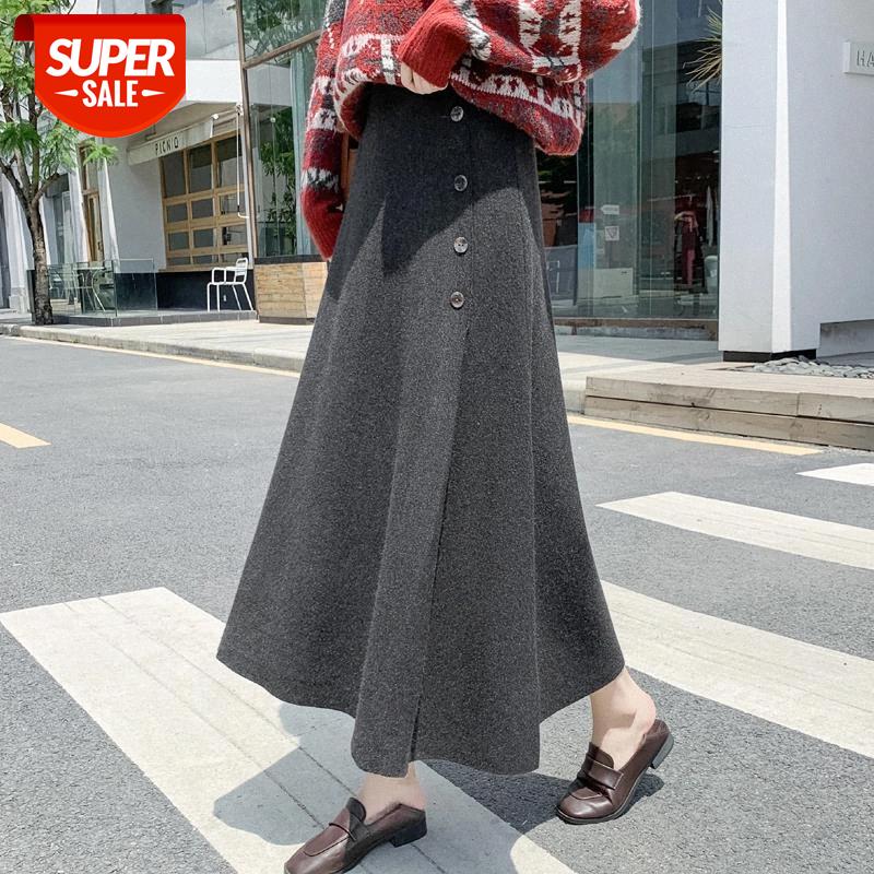 JXMYY 2020 mid-length autumn and winter wear elastic high waist simple button decoration knitted bust skirt female new product #zI0u, White;black
JXMYY 2020 mid-length autumn and winter wear elastic high waist simple button decoration knitted bust skirt female new product #zI0u, White;black