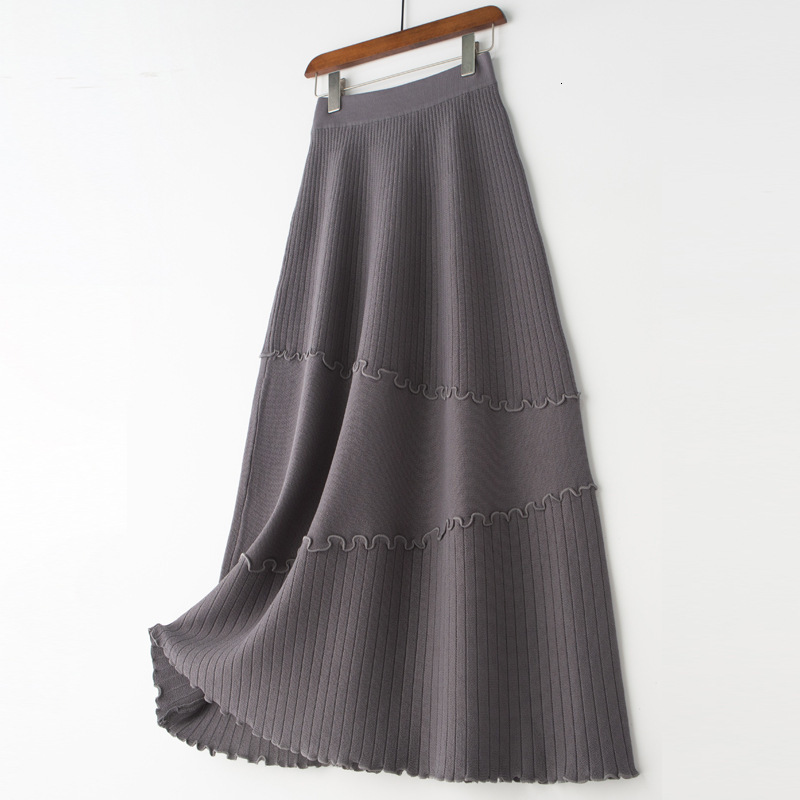 2021 New High Waist Knitted Winter A-line Long Chic Women Autumn Pleated Skirt Jupe Femme Saia 9vyy, Short camel
2021 New High Waist Knitted Winter A-line Long Chic Women Autumn Pleated Skirt Jupe Femme Saia 9vyy, Short camel