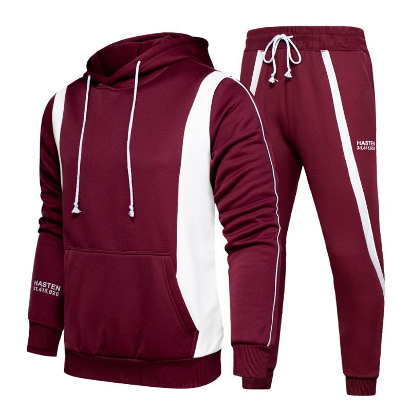 Autumn Men' Hoodies Sports Suit Men Sportswear Sets Hoodies+Pants Two Pieces Sets Casual Tracksuit Sweatshirt jogger suit, Black
Autumn Men' Hoodies Sports Suit Men Sportswear Sets Hoodies+Pants Two Pieces Sets Casual Tracksuit Sweatshirt jogger suit, Black