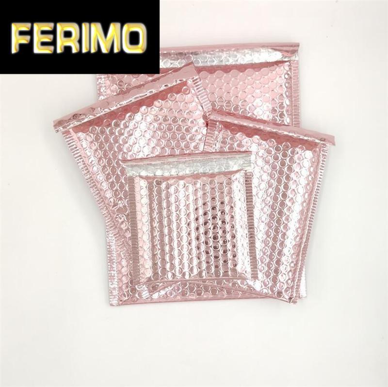 5pcs 15*13cm/15*20cm/18*23cm Small Rose Gold Bubble Envelope Mailer Thickened Aluminum Foil Mailer Envelope with Bubble1
5pcs 15*13cm/15*20cm/18*23cm Small Rose Gold Bubble Envelope Mailer Thickened Aluminum Foil Mailer Envelope with Bubble1