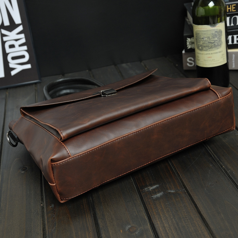Women Business Single Shoulder Laptop Bag Cross Section Briefcase Computer Package Inclined Bag Men's Handbags Bags