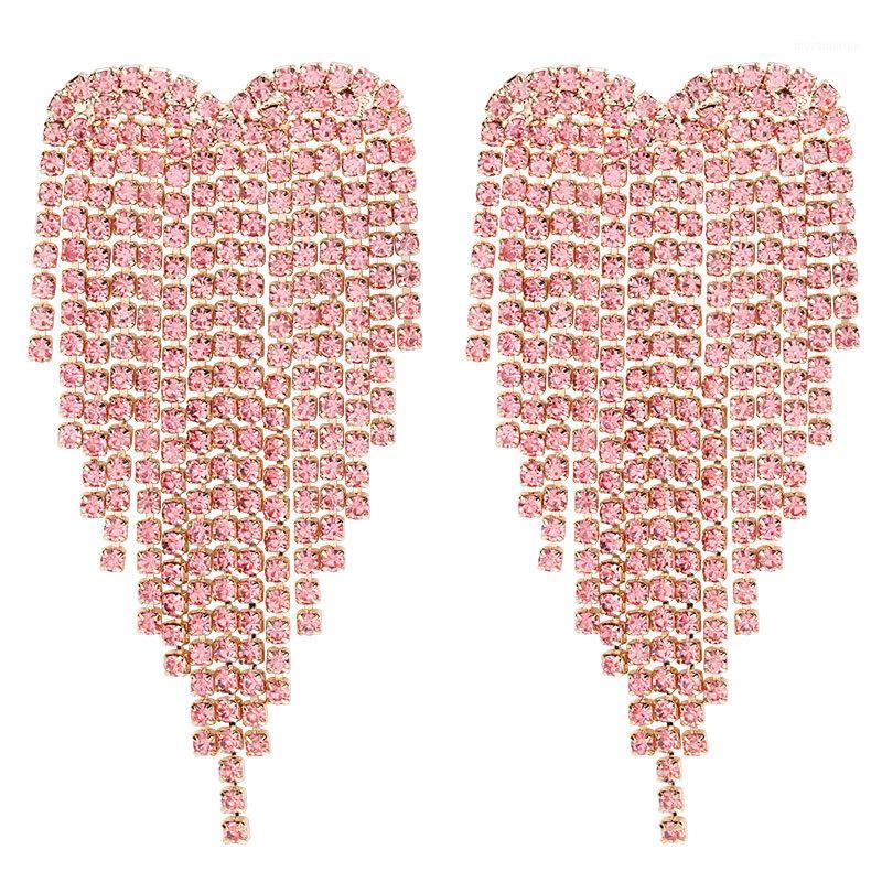 Luxury Rhinestone Tassel Earrings For Women Elegant Big Crystal Heart Drop Dangle Earrings Wedding Earring Jewelry Accessories1
Luxury Rhinestone Tassel Earrings For Women Elegant Big Crystal Heart Drop Dangle Earrings Wedding Earring Jewelry Accessories1