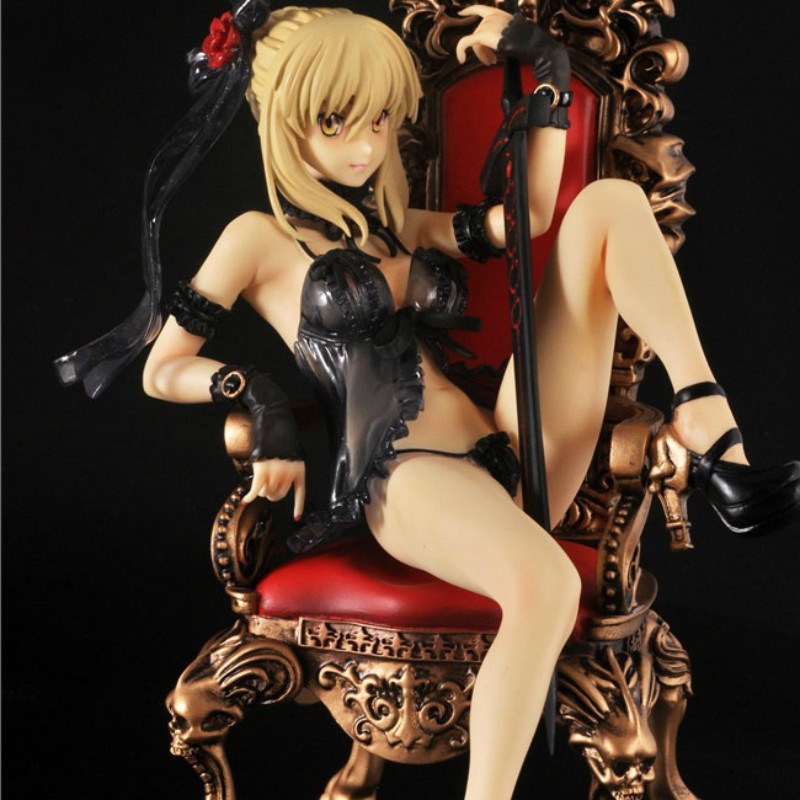 Fate Stay Night Grand Order Saber Alter on Throne Sexy PVC Action Figure Resin Collection Model Toy Gifts Cosplay, Clear
Fate Stay Night Grand Order Saber Alter on Throne Sexy PVC Action Figure Resin Collection Model Toy Gifts Cosplay, Clear