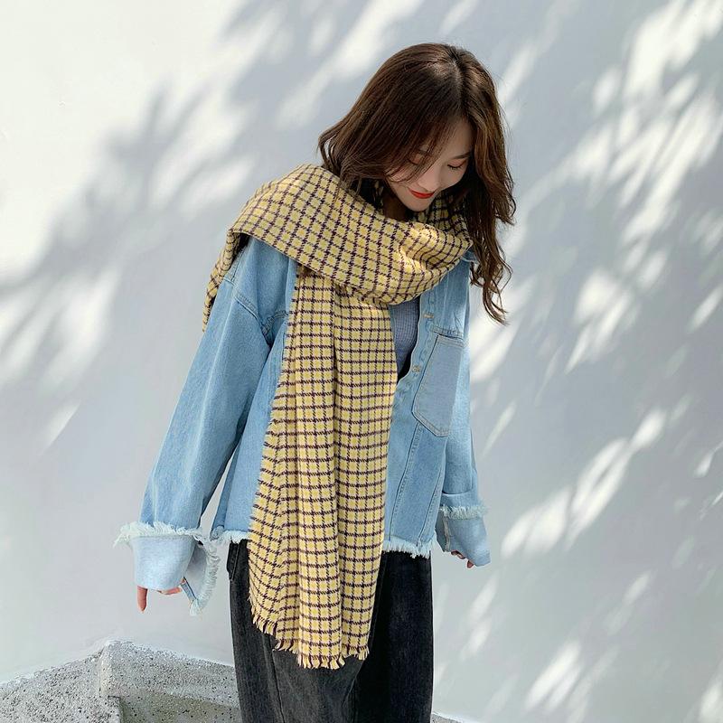 Scarves Women's Scarf Winter Autumn, Houndstooth Lattice, Warm And Comfortable, Cute Girl, High-quality Long For Ladies
Scarves Women's Scarf Winter Autumn, Houndstooth Lattice, Warm And Comfortable, Cute Girl, High-quality Long For Ladies