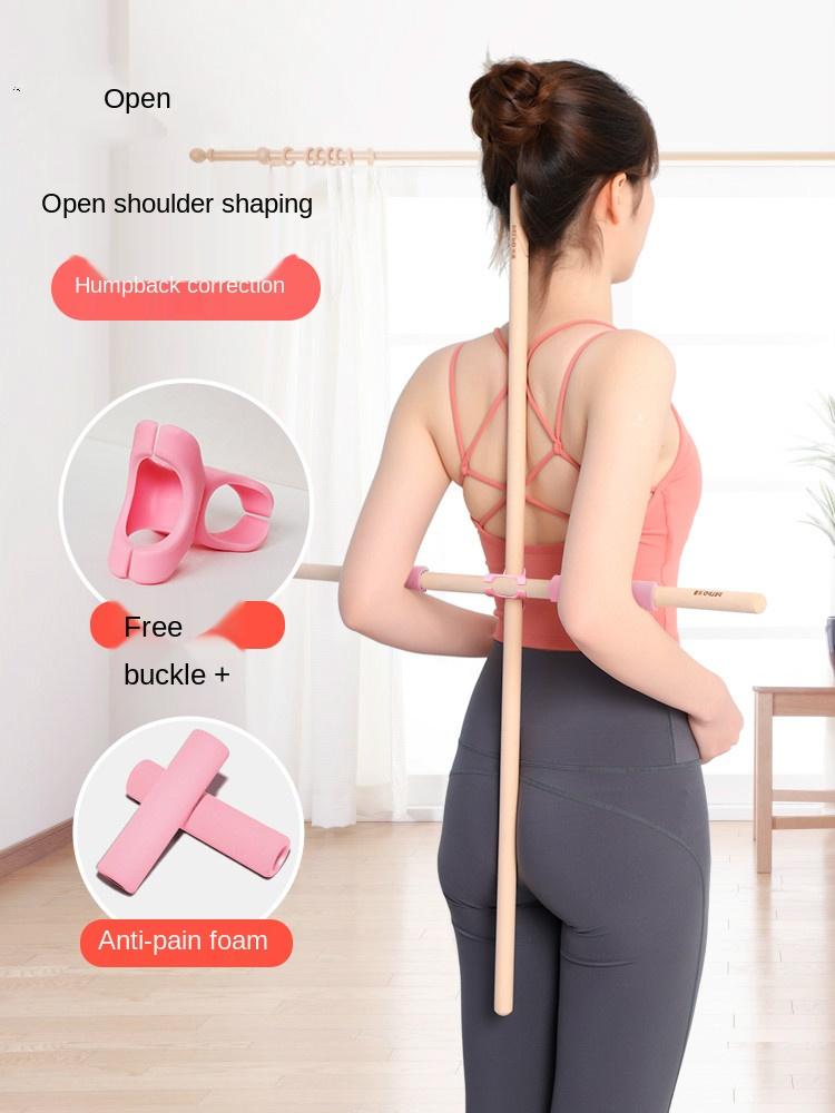 2PCS Body Training Stick Kyphosis Correction Correct Hunchback Back Posture Correction Open Shoulder Auxiliary Children Adult, Red
2PCS Body Training Stick Kyphosis Correction Correct Hunchback Back Posture Correction Open Shoulder Auxiliary Children Adult, Red