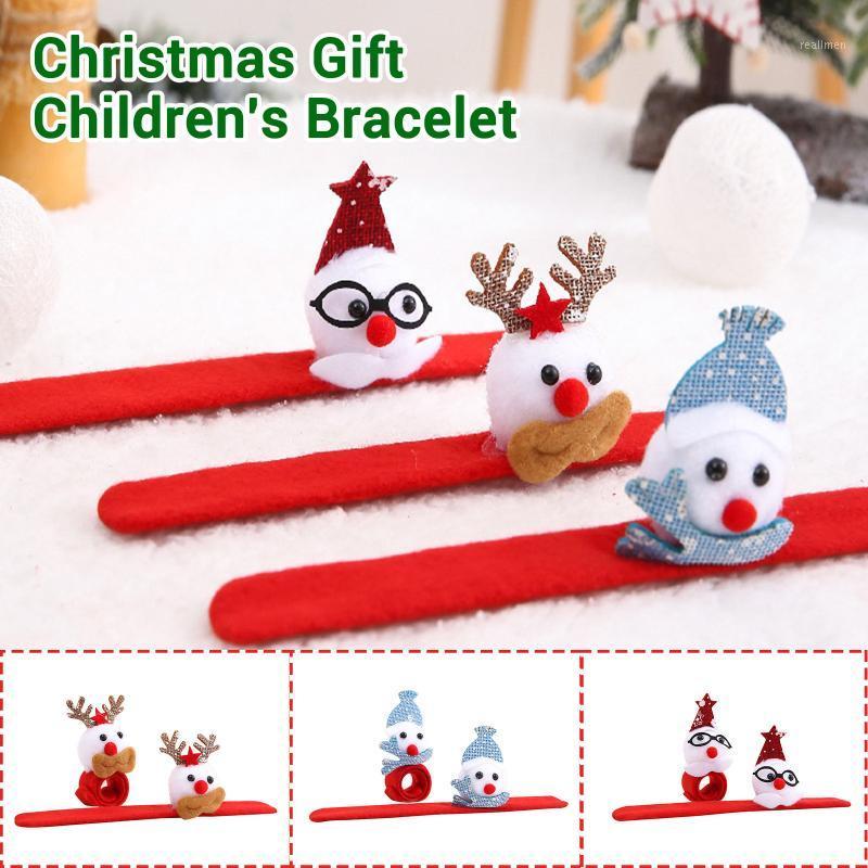 Christmas Children Patting Elk Santa Snowman Circle Slap Bracelet Christmas Holiday Party Ornament Gifts For Kids navidad FN501
Christmas Children Patting Elk Santa Snowman Circle Slap Bracelet Christmas Holiday Party Ornament Gifts For Kids navidad FN501