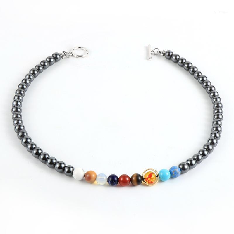 Eight Planets Natural Stone Necklace Universe Yoga Chakra Galaxy Solar System Beads Necklace for Men Women Jewelry1
Eight Planets Natural Stone Necklace Universe Yoga Chakra Galaxy Solar System Beads Necklace for Men Women Jewelry1