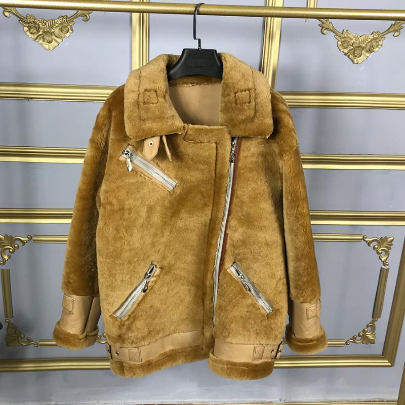 100% Natural Sheepskin Coat Female Jacket Outwear 2020 New Winter Warm Fashion Overcoat Customize
100% Natural Sheepskin Coat Female Jacket Outwear 2020 New Winter Warm Fashion Overcoat Customize