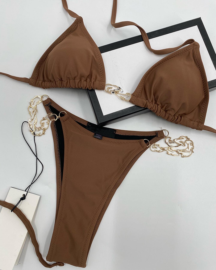 Italian Swimwear Spring Summer new high fashion paris chain letters printing Womens Swimwear tops high quality Brown Black 05, White;black
Italian Swimwear Spring Summer new high fashion paris chain letters printing Womens Swimwear tops high quality Brown Black 05, White;black