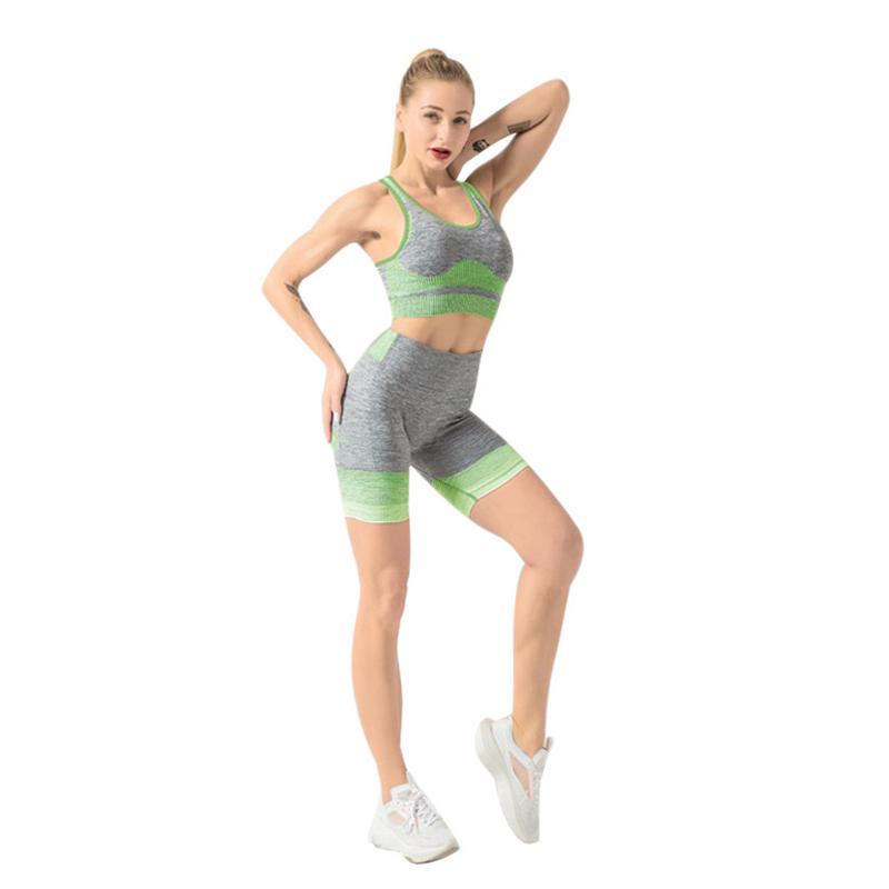 2pcs Yoga Set Women Bra Sleeveless Shirts Fitness Running Gym Sportswear Breathable Summer Shorts Tracksuit, Orange striped suit
2pcs Yoga Set Women Bra Sleeveless Shirts Fitness Running Gym Sportswear Breathable Summer Shorts Tracksuit, Orange striped suit