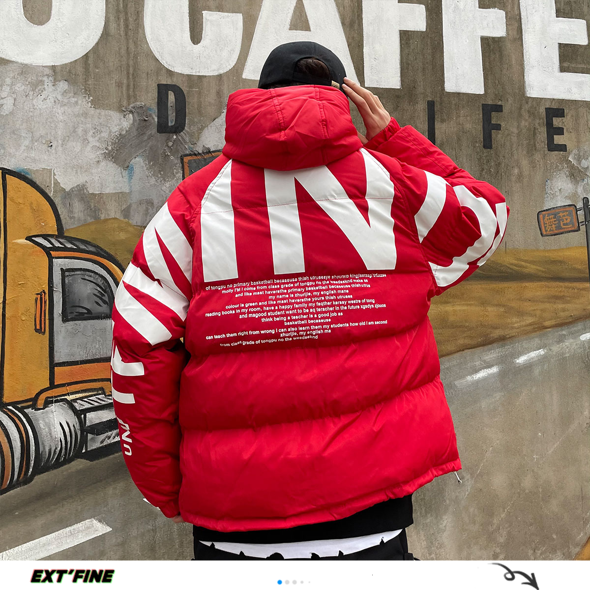2021 New Men's Red Jackets Parkas Korean Winter Warm Thicken Parka Coats Men Oversized Hooded Letter Print Jacket Coat 49WN, Black
2021 New Men's Red Jackets Parkas Korean Winter Warm Thicken Parka Coats Men Oversized Hooded Letter Print Jacket Coat 49WN, Black