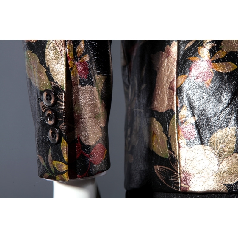 Men's Suits Blazers Autumn Slim Fit Party Blazers Masculino High Quality Floral Blazers Mens Baroque Veste Costume Homme Americana Hombre M5XL 20