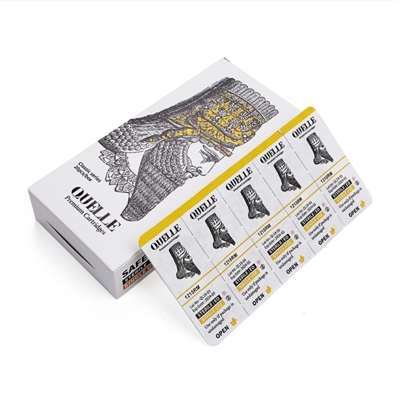 QUELLE 20PCS RL (Round Liner) Tattoo Needles Cartridges Free for Rotating Machine Micropigmentation from Captainink 220214
QUELLE 20PCS RL (Round Liner) Tattoo Needles Cartridges Free for Rotating Machine Micropigmentation from Captainink 220214