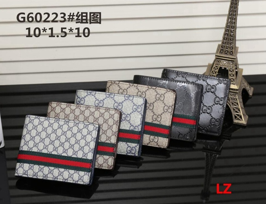 Men Short Wallet Mono Canvas Bifold Pocket Coin Card Holder Pouch Purses Fashion Leather Small Wallets without box FESFF, Red;black
Men Short Wallet Mono Canvas Bifold Pocket Coin Card Holder Pouch Purses Fashion Leather Small Wallets without box FESFF, Red;black