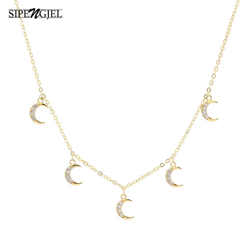 Chains Fashion Cubic Zircon 5 Star Necklace Moon And Personal Diy Pendants Charm For Women Jewelry
Chains Fashion Cubic Zircon 5 Star Necklace Moon And Personal Diy Pendants Charm For Women Jewelry