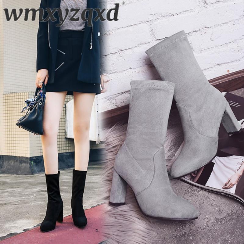 2020 Autumn and Winter New Classic Women's Comfortable Shallow Mouth Pointed Boots Women's Simple Sweet Wild Boots WMXYZQXD, Black
2020 Autumn and Winter New Classic Women's Comfortable Shallow Mouth Pointed Boots Women's Simple Sweet Wild Boots WMXYZQXD, Black