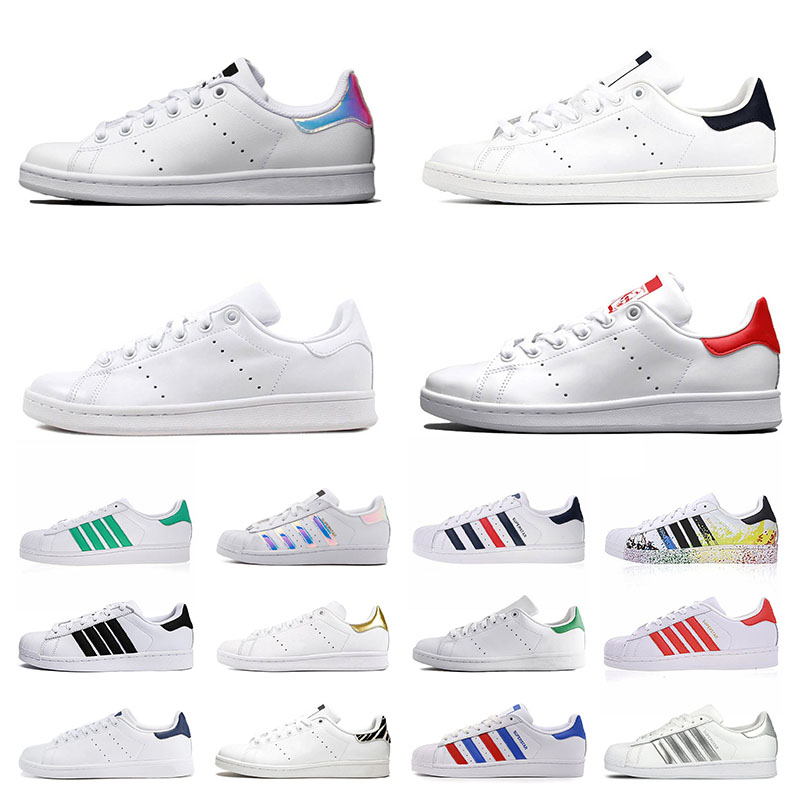 2020 New Arrival Stan Smith Superstar Mens Womens Casual Designer Shoes Triple Black White Pink Silver Golden Superstars Trainers Sneakers
2020 New Arrival Stan Smith Superstar Mens Womens Casual Designer Shoes Triple Black White Pink Silver Golden Superstars Trainers Sneakers