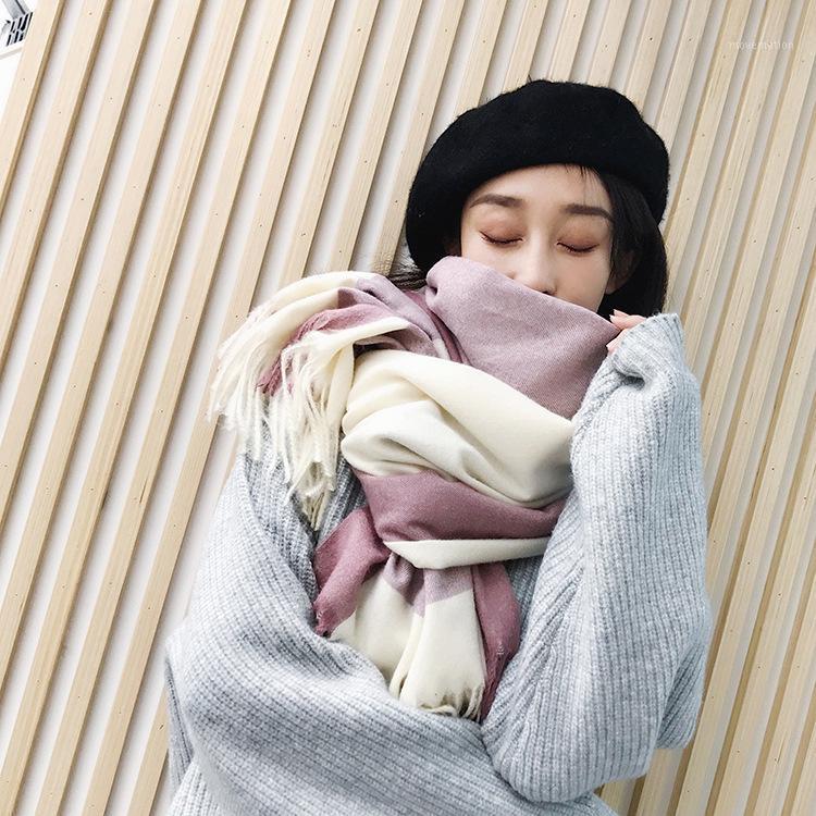 Autumn Spring Winter Plaid Wool Blend Scarf Tassels Female Cashmere Blend Muslim Hijab Shawls Kerchief Muffler1
Autumn Spring Winter Plaid Wool Blend Scarf Tassels Female Cashmere Blend Muslim Hijab Shawls Kerchief Muffler1