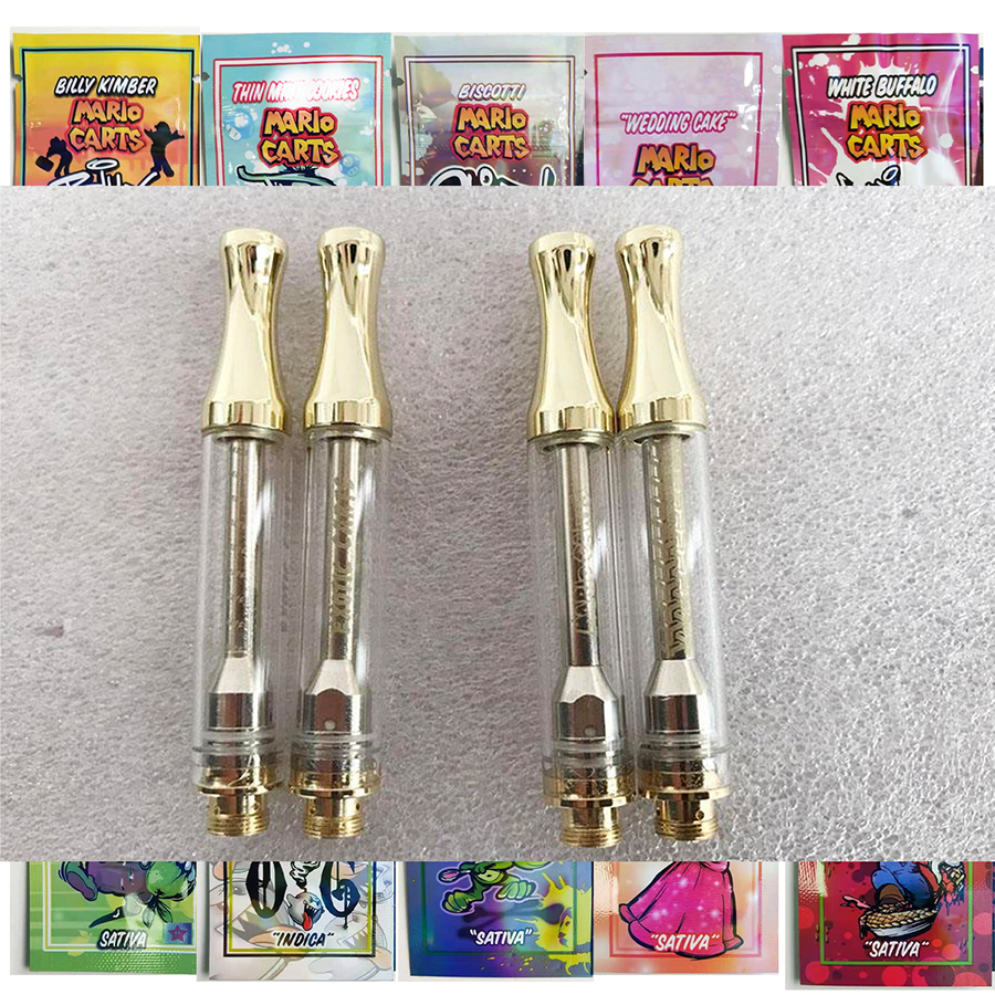 Hologram Mario Carts AC1003 Gold 1.0ml Cartridge with Exotic Carts Mario Carts Logo Not Leak Cearamic Coil 510 Cartridges for Thick Oil
Hologram Mario Carts AC1003 Gold 1.0ml Cartridge with Exotic Carts Mario Carts Logo Not Leak Cearamic Coil 510 Cartridges for Thick Oil