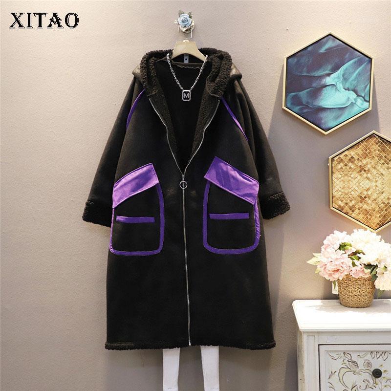 XITAO Patchwork Pockets Zipper Blend Women 2020 Winter Casual Fashion New Style Temperament All Match Women Clothes DZL24411, Black dzl2441
XITAO Patchwork Pockets Zipper Blend Women 2020 Winter Casual Fashion New Style Temperament All Match Women Clothes DZL24411, Black dzl2441