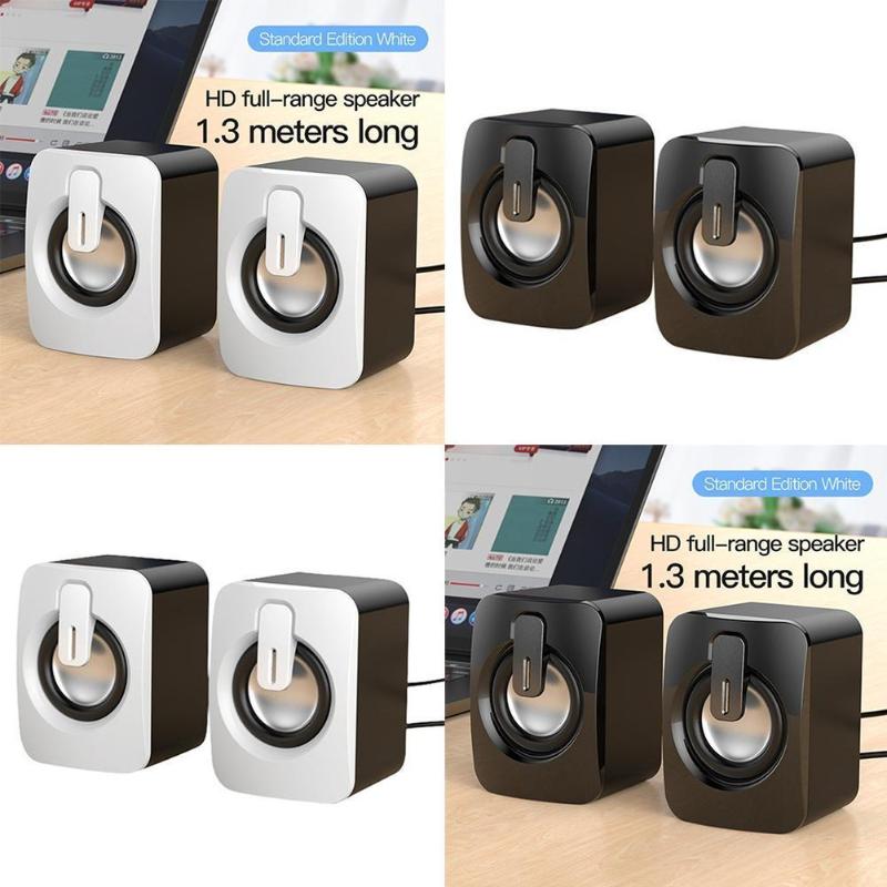 1Pair Desktop Computer Speakers For Notebook USB Mini Computer Speakers Small Desktop V0N7
1Pair Desktop Computer Speakers For Notebook USB Mini Computer Speakers Small Desktop V0N7
