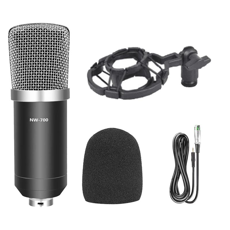 Professional Studio Broadcasting & Recording Condenser Microphone BM-700 Condenser Microphone
Professional Studio Broadcasting & Recording Condenser Microphone BM-700 Condenser Microphone