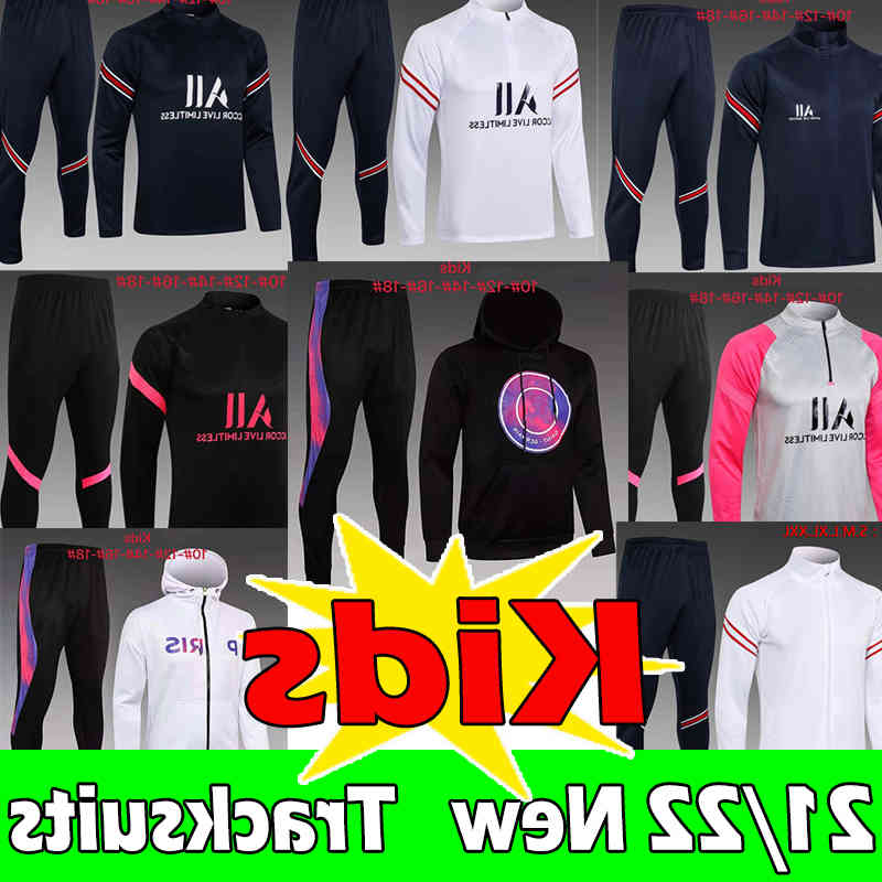 Kid 21/22 Soccer Tracksuit Psgs Mbappe Jacket Futbol Children Long Sleeves Hommes Sportswear 2021 2022 Training Suits Football Tracksuits, E515# 2122
Kid 21/22 Soccer Tracksuit Psgs Mbappe Jacket Futbol Children Long Sleeves Hommes Sportswear 2021 2022 Training Suits Football Tracksuits, E515# 2122