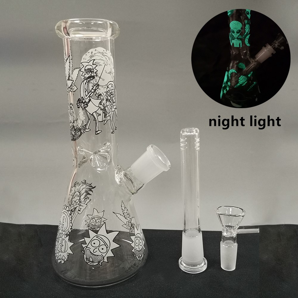 US Stock Hot Sale Night Light Glass Bong Hookah Glass Water Pipes Beaker Recycler Bongs Dab Rig Oil Burner Ash Catcher
US Stock Hot Sale Night Light Glass Bong Hookah Glass Water Pipes Beaker Recycler Bongs Dab Rig Oil Burner Ash Catcher