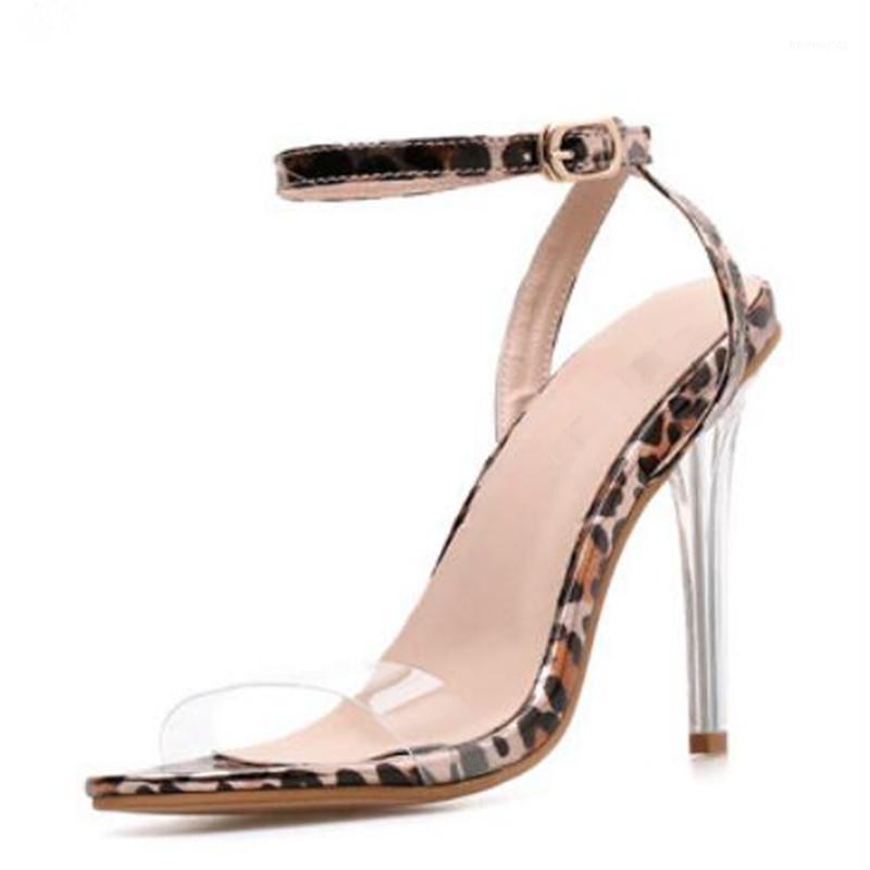 2021 Leopard PU Sandals Women Transparent High Heels PVC Ankle Strap Perspex Heeled Western Heels Sandals Sapato Feminino C811
2021 Leopard PU Sandals Women Transparent High Heels PVC Ankle Strap Perspex Heeled Western Heels Sandals Sapato Feminino C811
