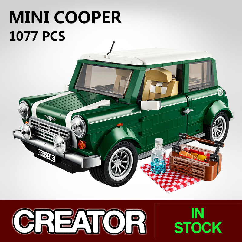 Technic Series Mini Cooper Creator Expert Car Building Blocks Compatible 10242 Bricks Classic Car Model for Kids Gift X0102
Technic Series Mini Cooper Creator Expert Car Building Blocks Compatible 10242 Bricks Classic Car Model for Kids Gift X0102