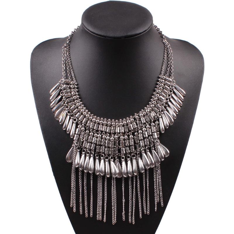 2020 New Arrival Design Fashion Brand Alloy Necklace Chain Tassel Vintage Chunky Statement Pendant Necklace for Women Jewelry
2020 New Arrival Design Fashion Brand Alloy Necklace Chain Tassel Vintage Chunky Statement Pendant Necklace for Women Jewelry
