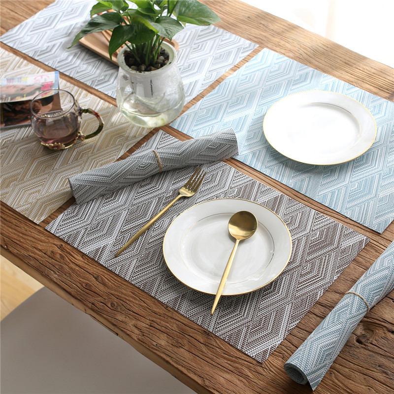 6Pcs Anti-slip Dining Table Placemats Home Kitchen Heat Insulated Mats Weave Tablecloth
6Pcs Anti-slip Dining Table Placemats Home Kitchen Heat Insulated Mats Weave Tablecloth