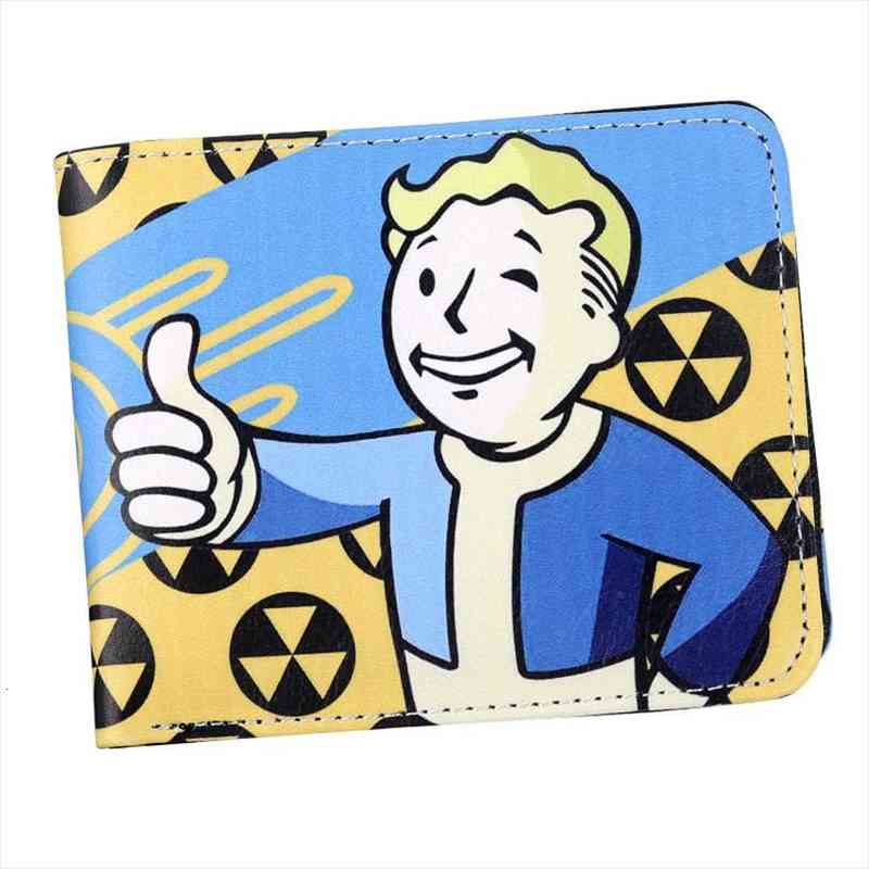 arrival game fallout vault boy bi-fold wallet costume accessory cool design cartoon purse, Red;black
arrival game fallout vault boy bi-fold wallet costume accessory cool design cartoon purse, Red;black