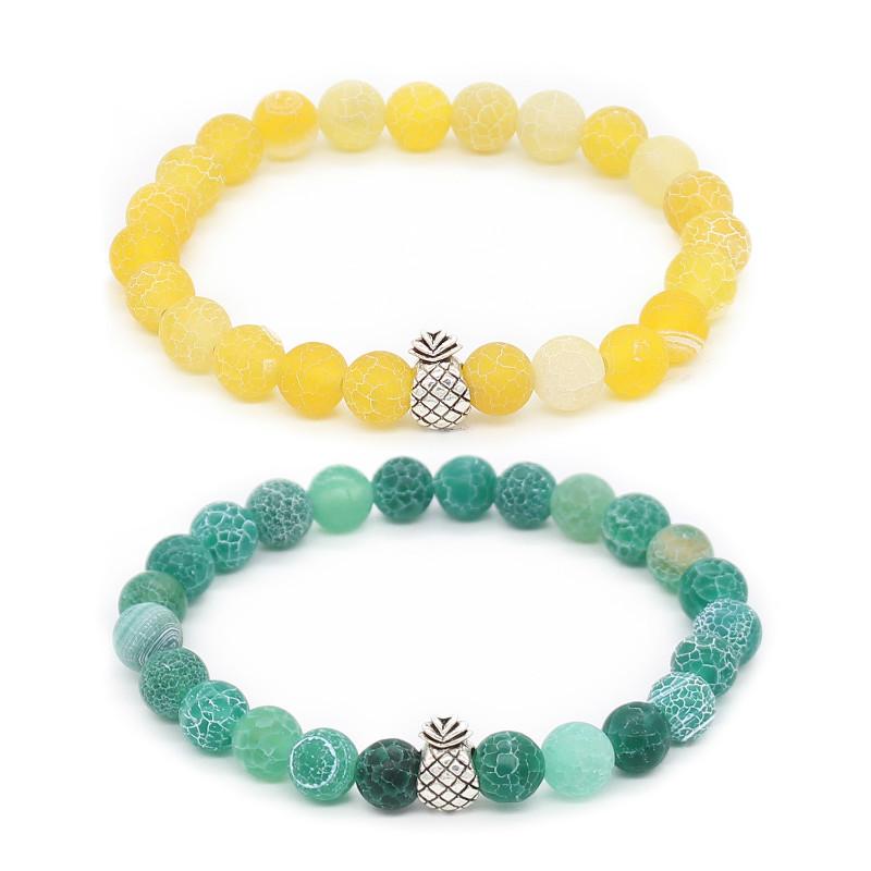 Poshfeel Pineapple Charm Bracelets For Women And Men Jewelry 8Mm Natural Stone Beaded Bracelets & Bangles Pulsera Mbr170358
Poshfeel Pineapple Charm Bracelets For Women And Men Jewelry 8Mm Natural Stone Beaded Bracelets & Bangles Pulsera Mbr170358