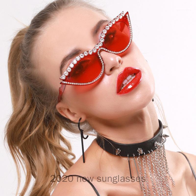 Vintage Sexy Red Diamond Sunglasses for Women Designer Fashion Black Cat Rhinestone Glasses NX1
Vintage Sexy Red Diamond Sunglasses for Women Designer Fashion Black Cat Rhinestone Glasses NX1
