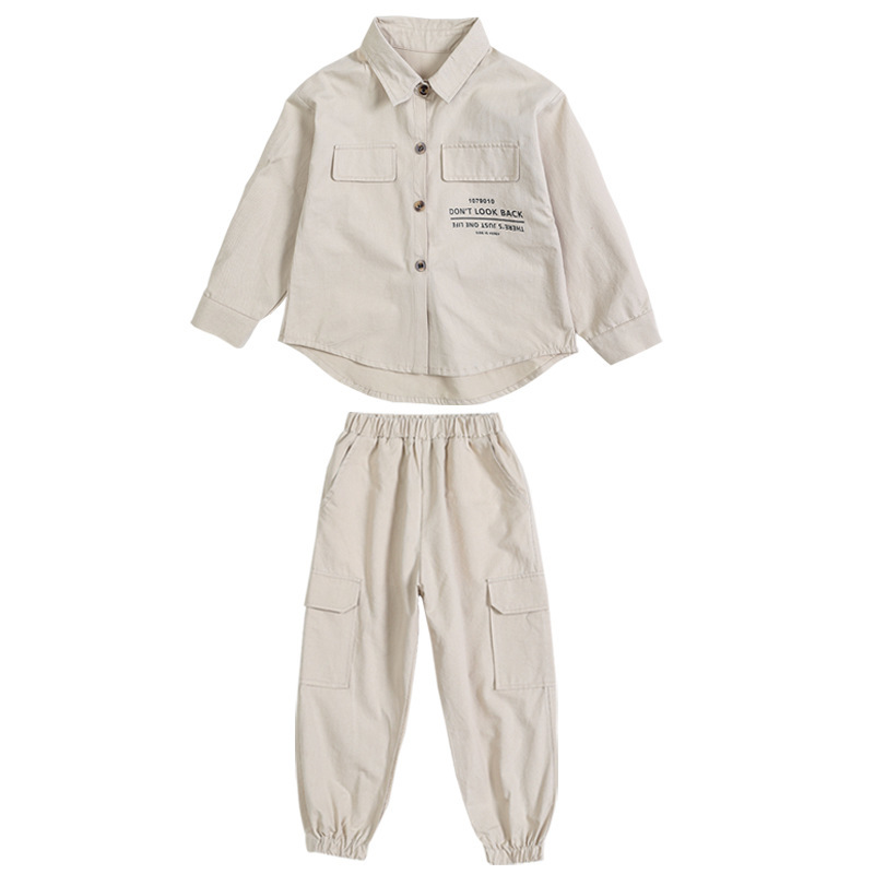 Children's Clothing Girls' Suit Autumn New 2020 Little Girl D10.15X1019