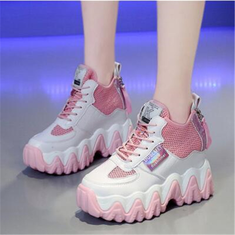 Elegant 2021 New Thick Autumn Soles 9 Cm Breathable Mesh Women's Hiking Shoes Mujer Zapatos UGWP, White black
Elegant 2021 New Thick Autumn Soles 9 Cm Breathable Mesh Women's Hiking Shoes Mujer Zapatos UGWP, White black