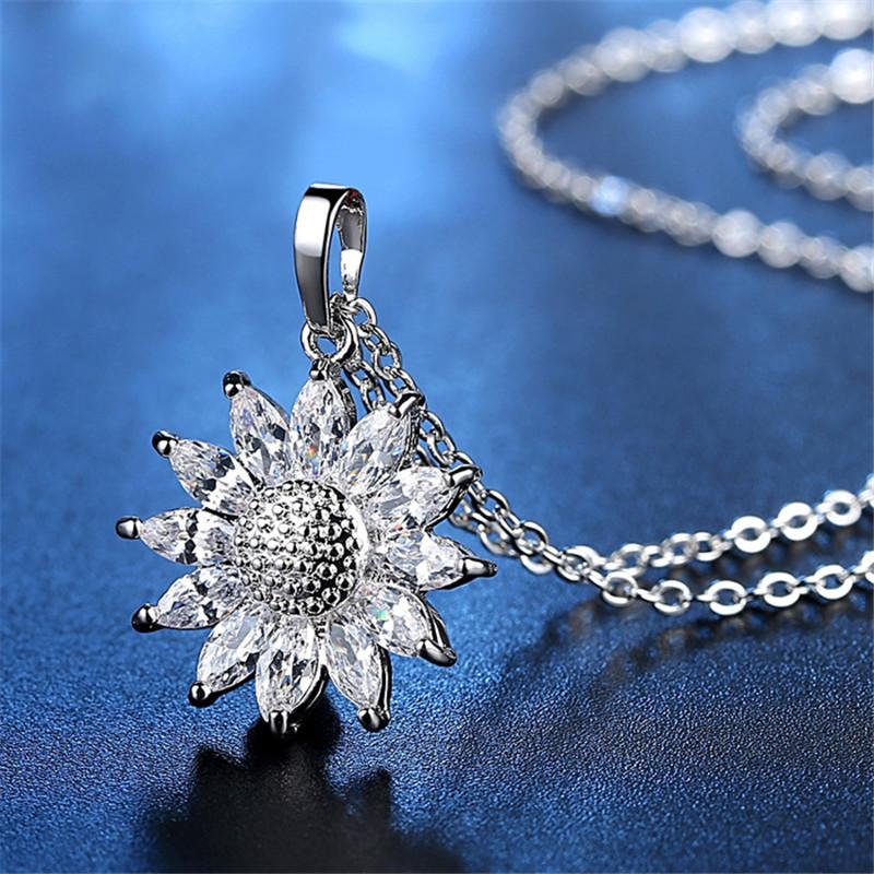 DoreenBeads Trendy Sun Flower Necklace For Women Accessories High Quality Zircon Alloy Personality Jewelry Best Gift Necklace
DoreenBeads Trendy Sun Flower Necklace For Women Accessories High Quality Zircon Alloy Personality Jewelry Best Gift Necklace