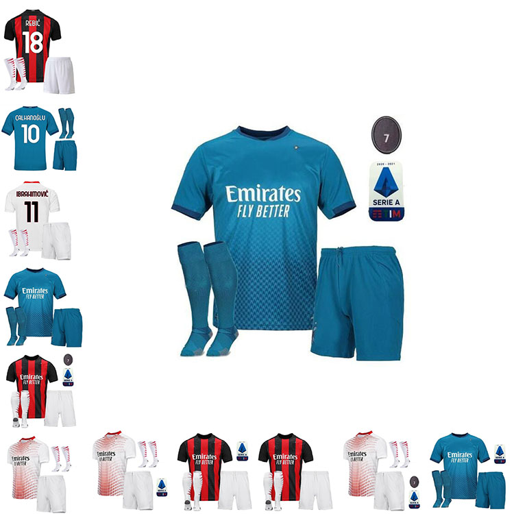 20 21 IBRAHIMOVIC AC Milan Soccer Jerseys CALHANOGLU BRAHIM REBIC THEO TONALI Football Shirt ROMAGNOLI Fans Version adult+Kids Kit socks, Green
20 21 IBRAHIMOVIC AC Milan Soccer Jerseys CALHANOGLU BRAHIM REBIC THEO TONALI Football Shirt ROMAGNOLI Fans Version adult+Kids Kit socks, Green
