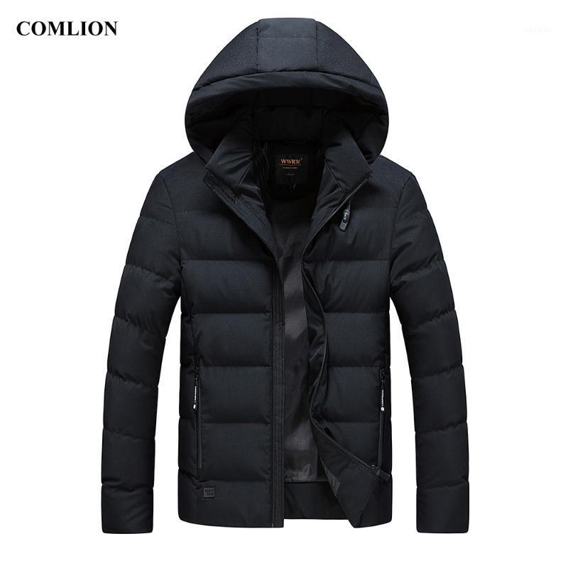 Mens Cotton-padded Jacket Winter Parkas 2020 New Arrival Hooded Coat Plus Size Thick Warm Top Slim Solid Parka Outerwear Hot C821, Dark blue
Mens Cotton-padded Jacket Winter Parkas 2020 New Arrival Hooded Coat Plus Size Thick Warm Top Slim Solid Parka Outerwear Hot C821, Dark blue