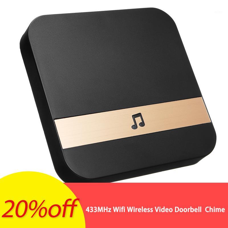 433MHz Wifi Wireless Smart Video Doorbell Chime Music Receiver Home Security Indoor Intercom Door Bell Receiver 10-110dB Sounds1
433MHz Wifi Wireless Smart Video Doorbell Chime Music Receiver Home Security Indoor Intercom Door Bell Receiver 10-110dB Sounds1